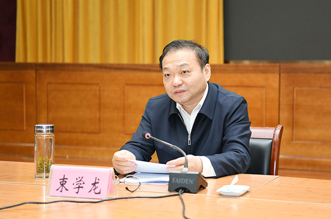 束学龙出席我市城市大脑建设工作专班启动会