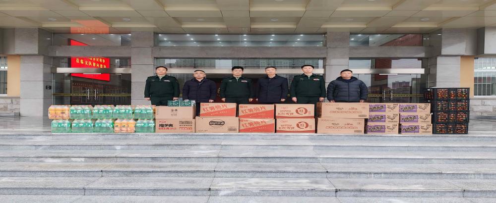 新春送暖入军营 军地同心共奋进——六安市数管局赴武警六安支队开展春节走访慰问活动